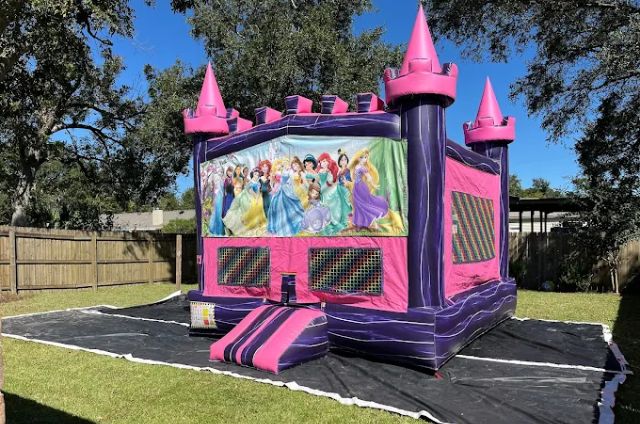 Pink Princess Bounce House