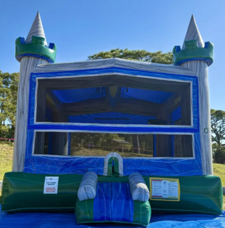 Emerald Green Bounce House
