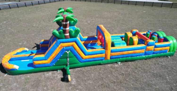 50ft Jungle Trek (wet or Dry) Obstacle Course